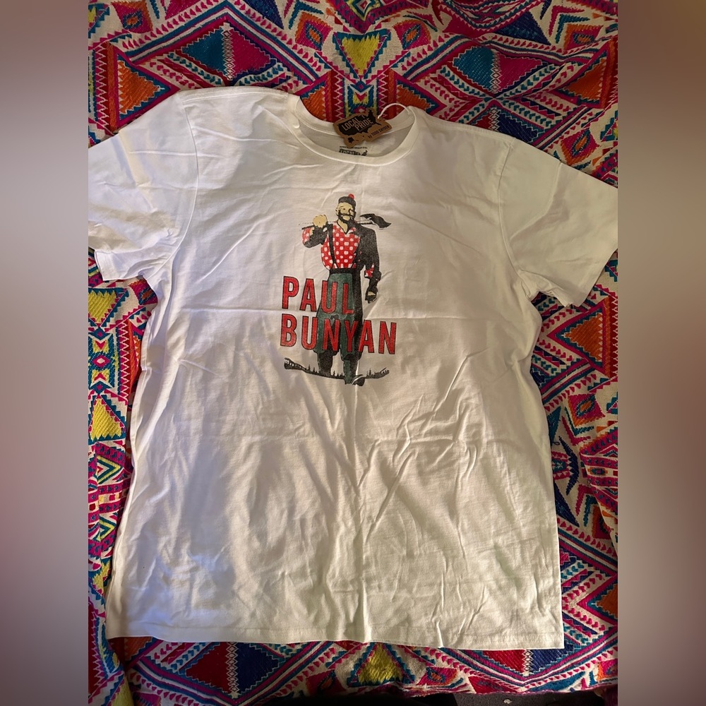 Paul Bunyan Retro-style T-Shirt, XXL, NWT